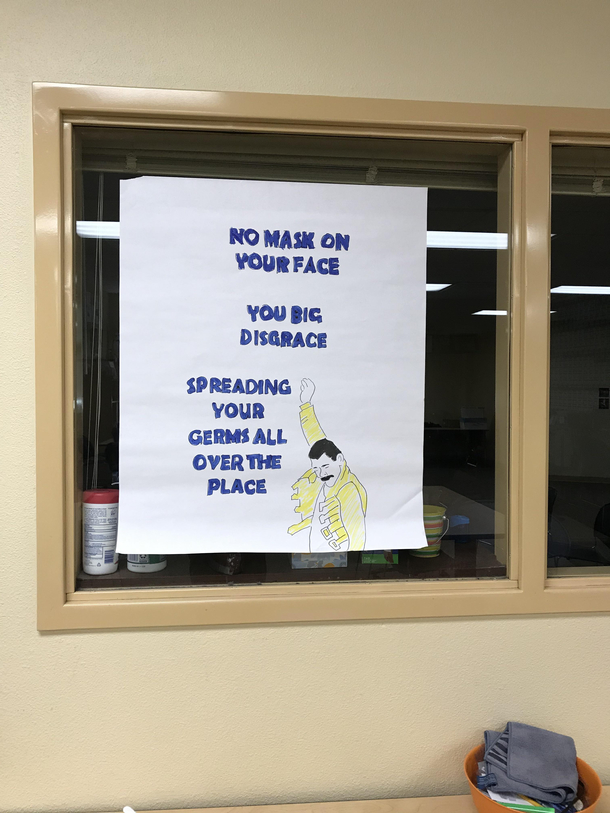 Saw this at school