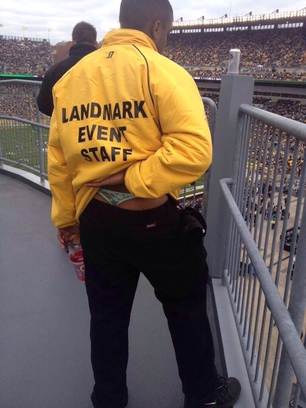 Saw this at the steelers game last week