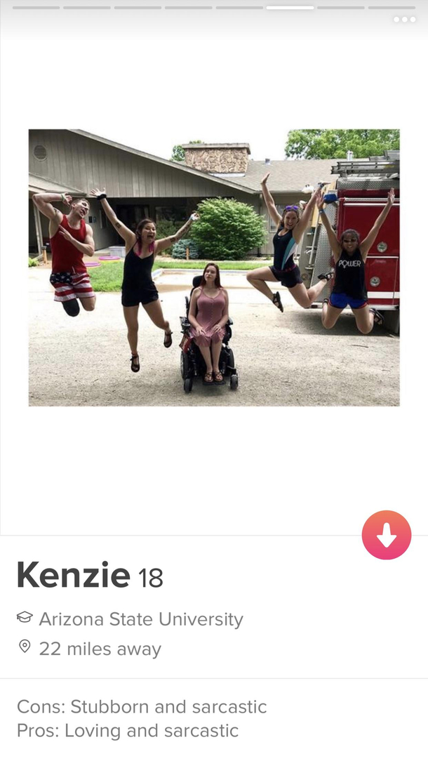 Saw this chick on tinder