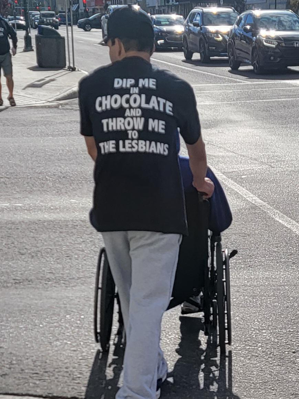 saw this downtown