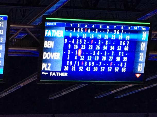 Saw this gem at a bowling alley The place was rented out to a bunch of Christian youth groups