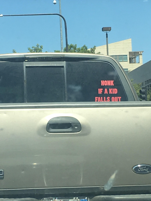 Saw this gem on the drive home