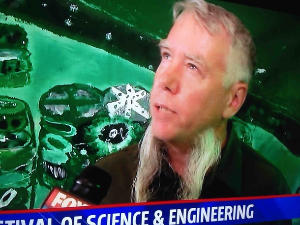 Saw this guy and his um beard on the news