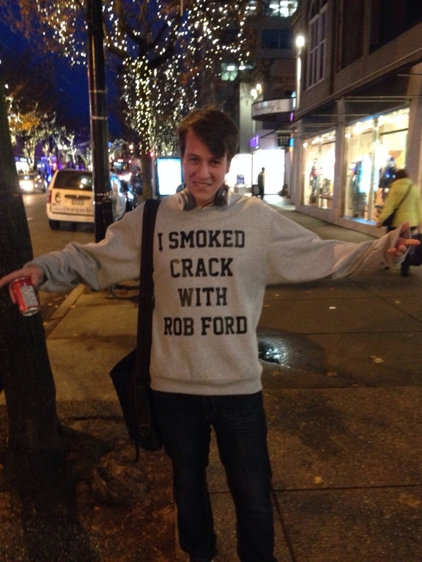 Saw this guy in Vancouver Looks like the confessions just keep on rolling in
