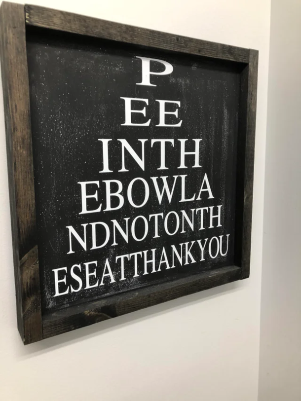 Saw this in an opticians bathroom