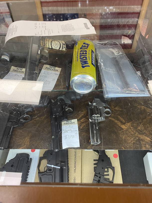 Saw this in my local gun stores display case and thought yall would love it