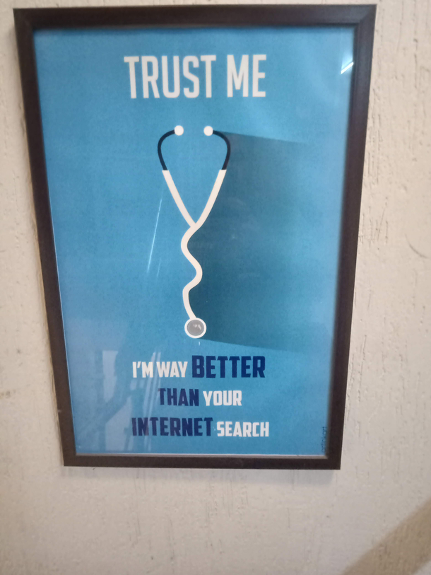 Saw this in the clinic today
