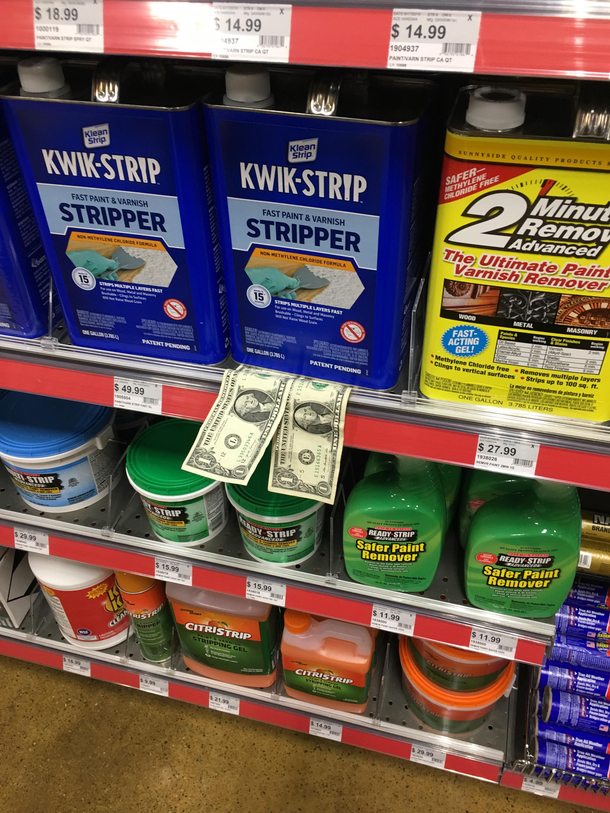 Saw this in the store today