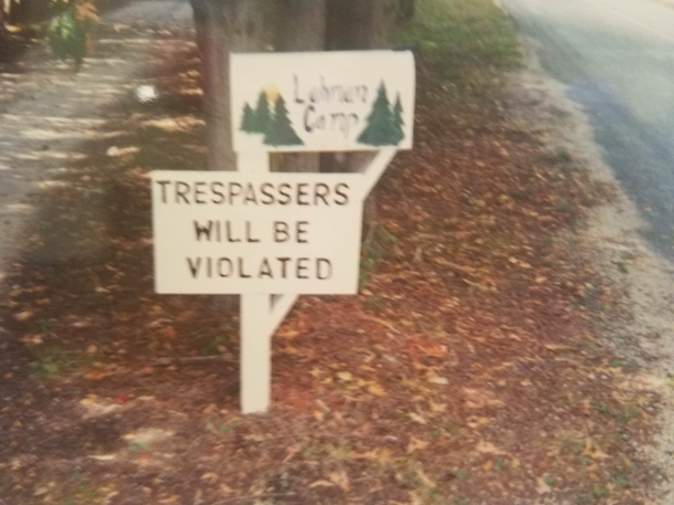 Saw this little warning while on vacation