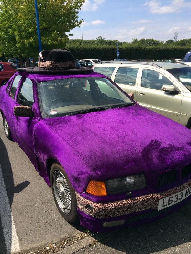 Saw this monstrositylegend in a hospital car park in the UK