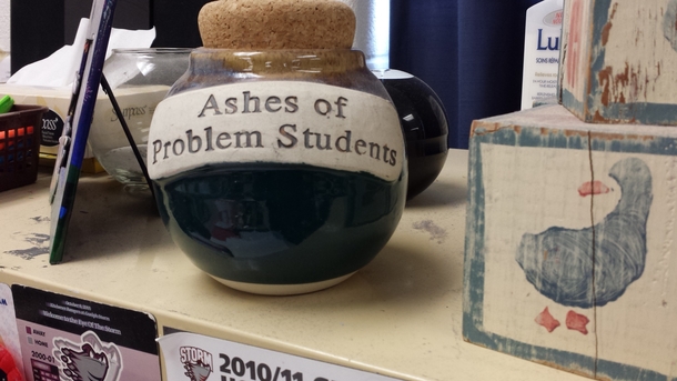 Saw this on my teachers desk