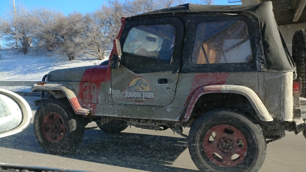 Saw this on the highway today