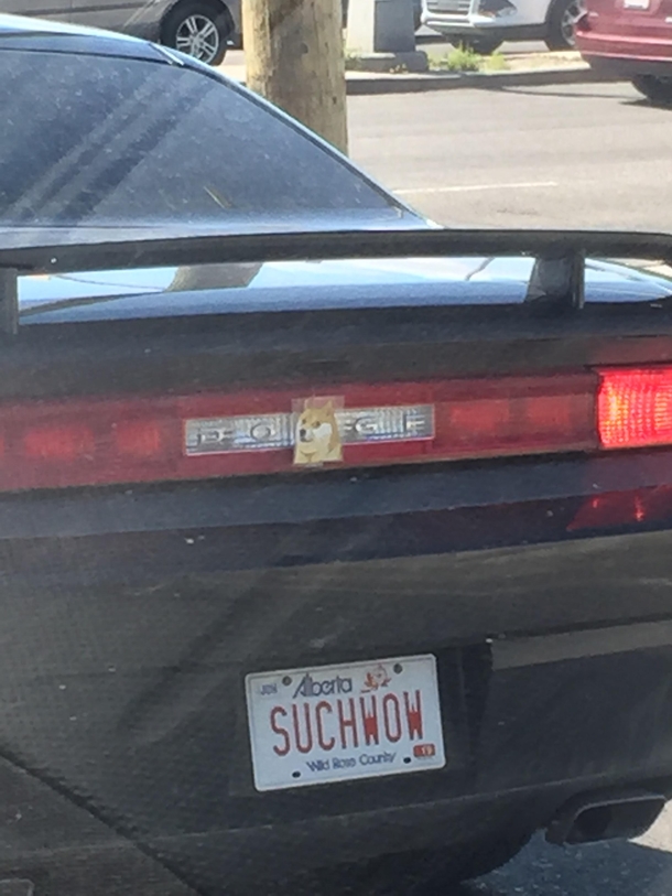 Saw this on the roads today - such wow