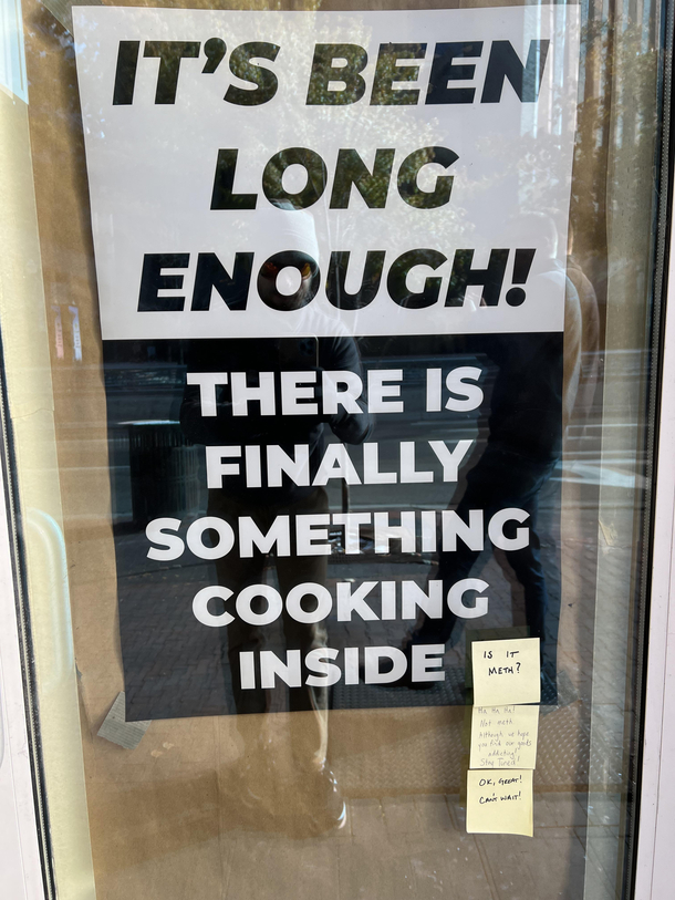 Saw this posted in a building thats being renovated downtown Boise