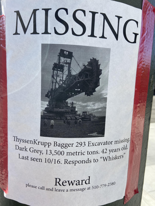 Saw this riding my bike this morning In San Francisco