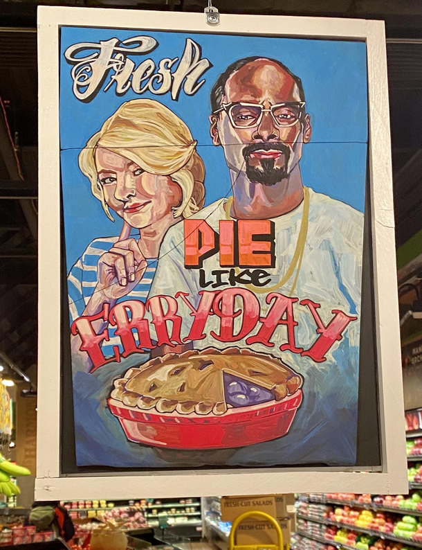 Saw this sign at my local grocery store and had to share