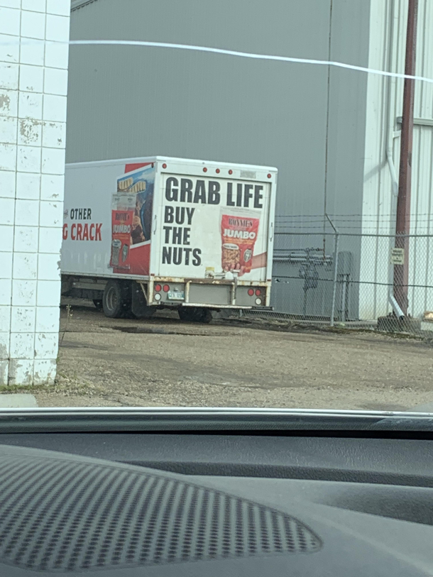 Saw this while doing a delivery yesterday  smartadvertising