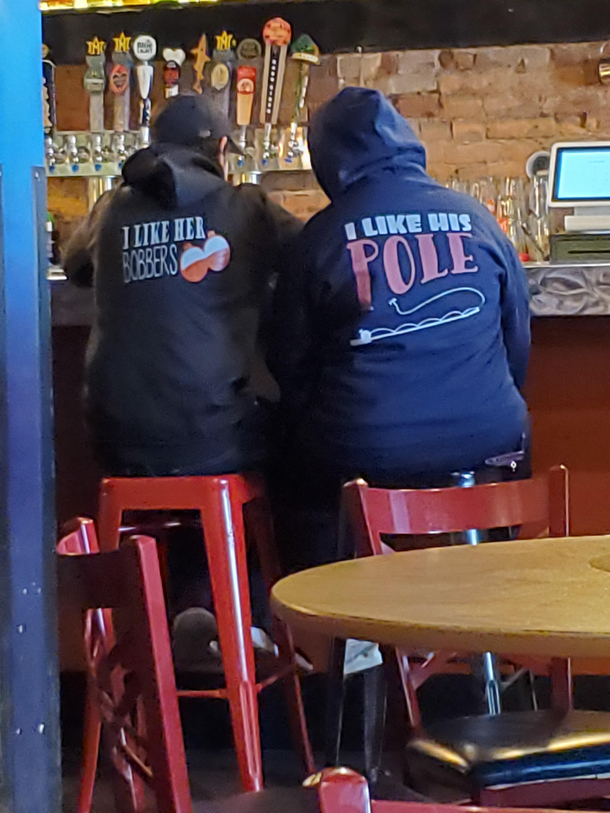 Saw this while we were enjoying our waffles