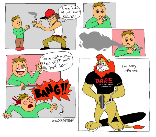 Say NO to drugs Or face the consequences