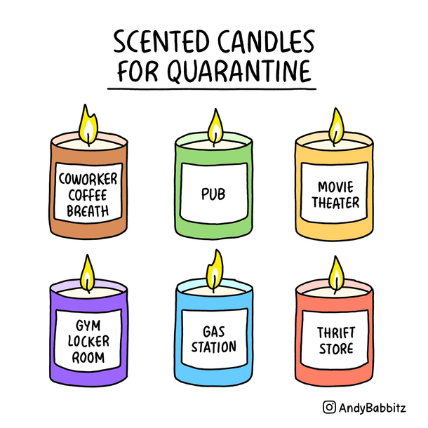 scented quarantine candles oc - Meme Guy