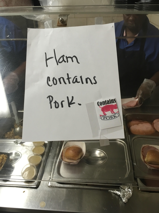 School cafeteria just crushing it these days
