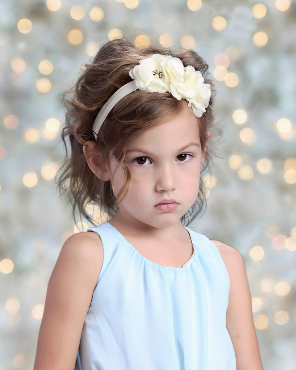 School pictures finally came in My  year old apparently wasnt havin it that day