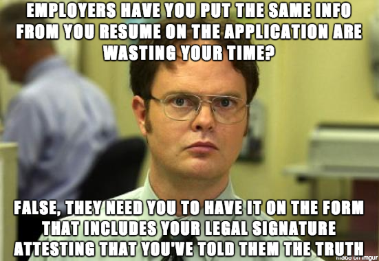Schrute fact - found this one out yesterday at a job fair - Meme Guy