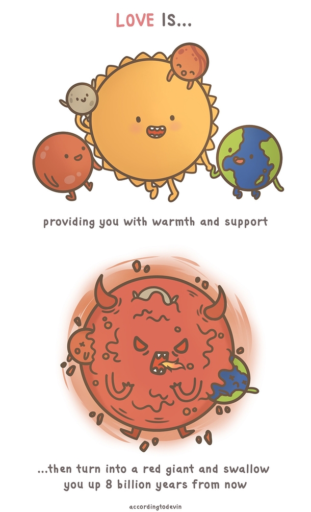 Scientifically accurate love story