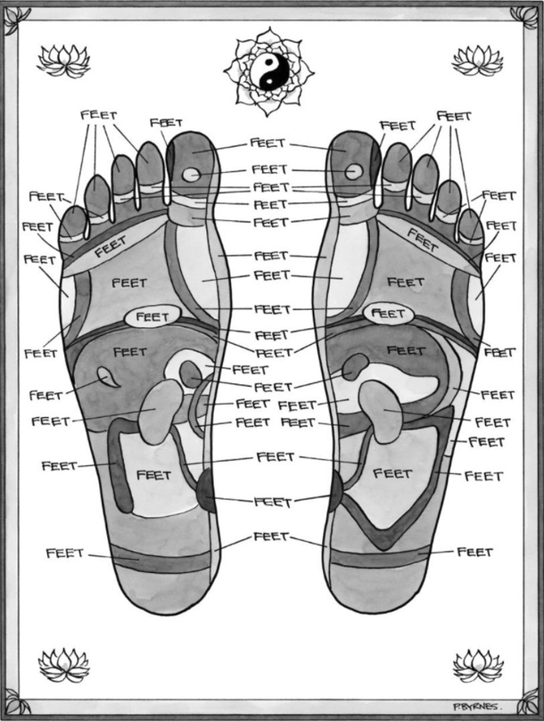 Scientists have confirmed that reflexology has a real basis in science and released a true map of the foot