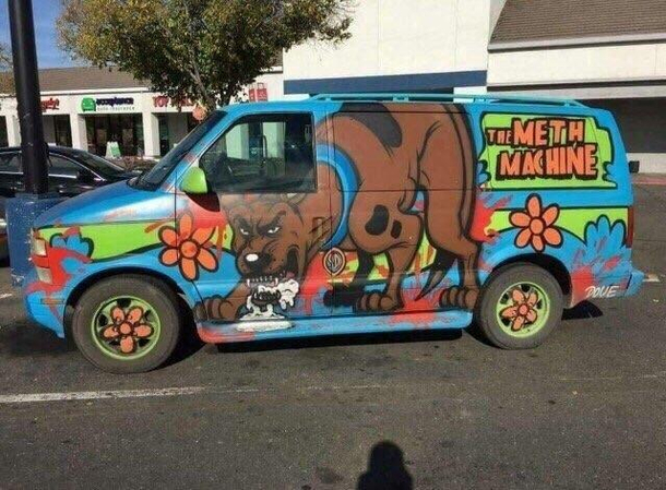 Scooby Doo has gone Breaking Bad