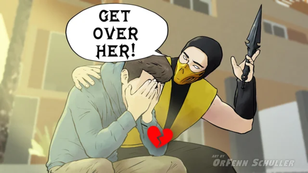 Scorpion offers break up advice