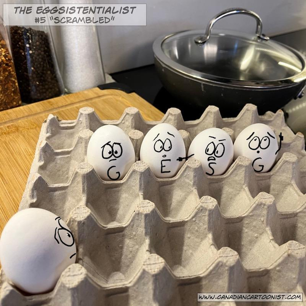 Scrambled The EGGsistentialist 