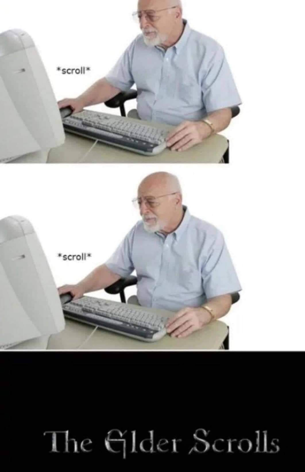 Scroll Scroll Meme Guy Scroll Scroll Meme Guy