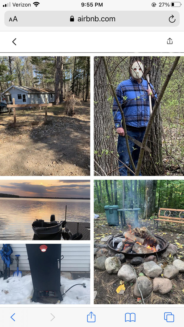 Scrolling through pictures on an Airbnb in MN and Im intrigued