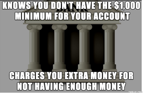 Scumbag Bank you say