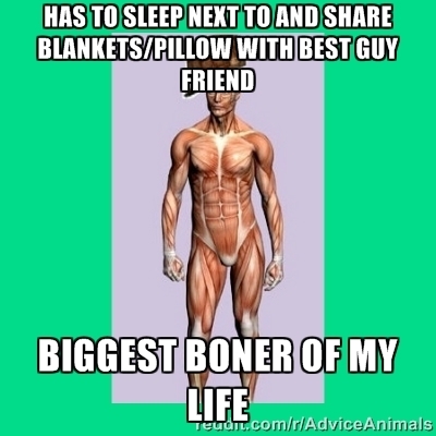 Scumbag body not even gay