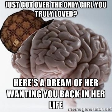 Scumbag Brain dreaming again