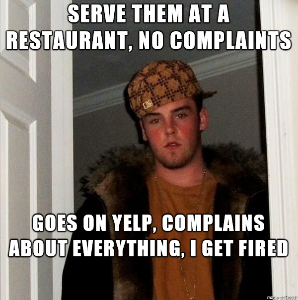 Scumbag customers