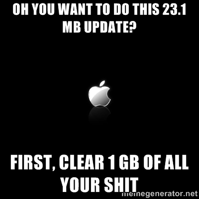 Scumbag iOS