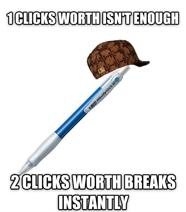 Scumbag Mechanical Pencil