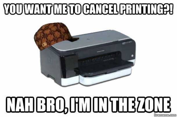 Scumbag Printer