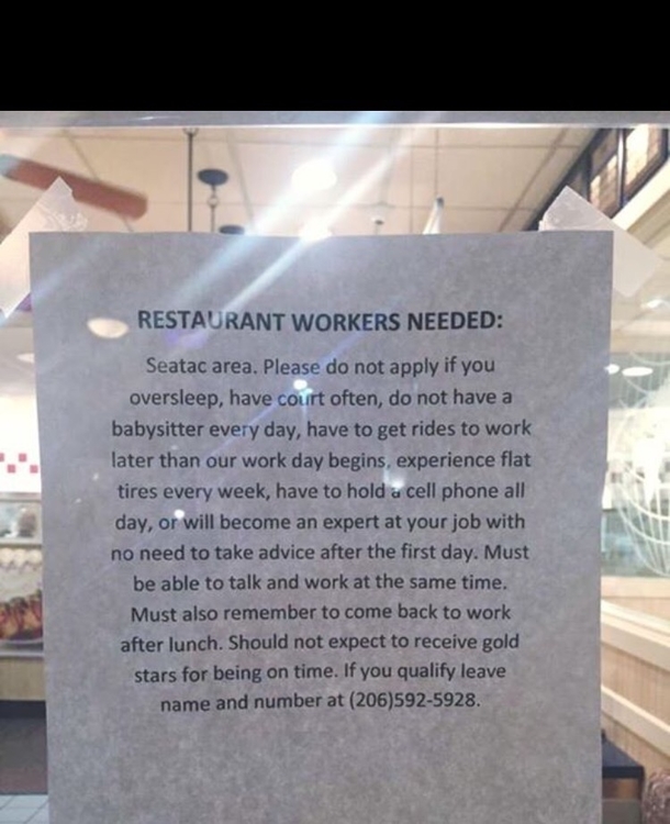 Seattle IHOP is hiring