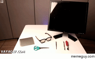 Secret computer monitor