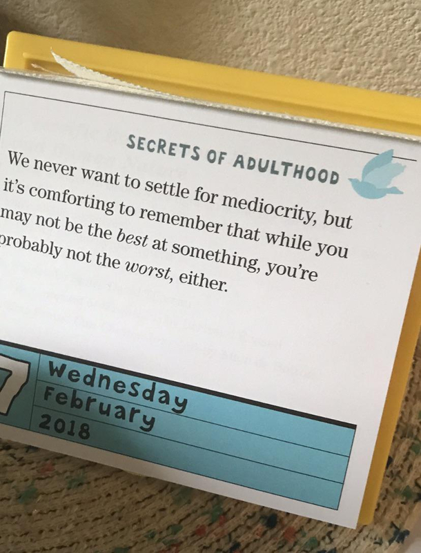 Secrets of Adulthood