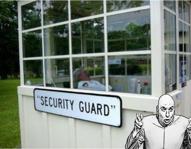 Security Guard - Meme Guy