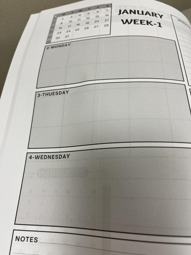 See you next Thuesday