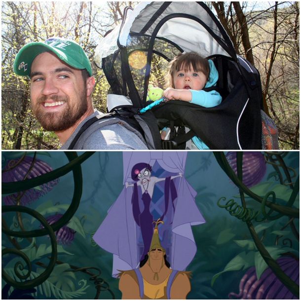 Seeing these baby carriers while hiking lately always brings to mind