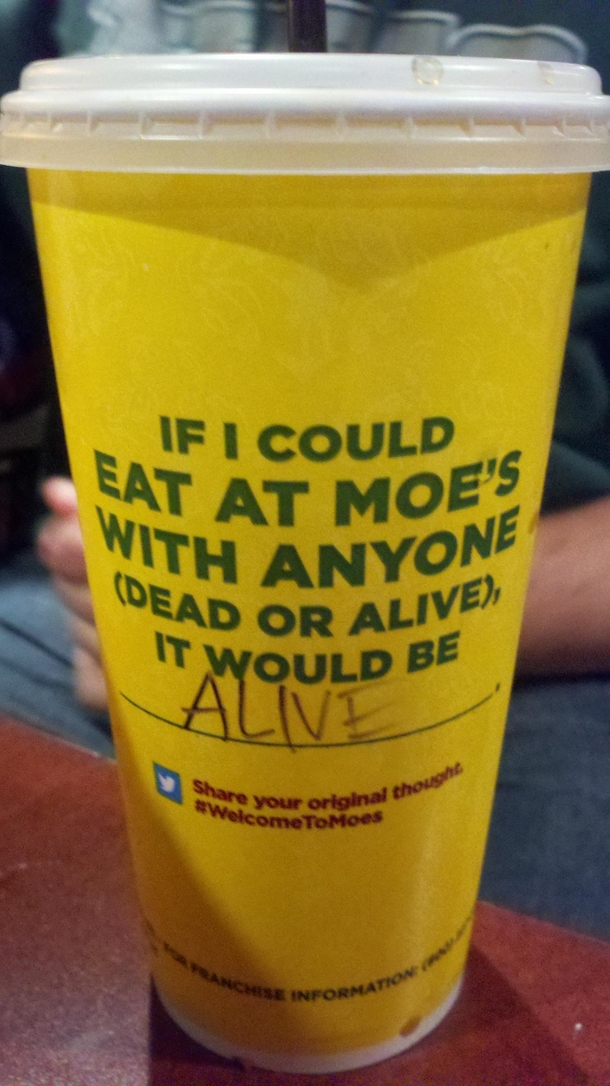 Seemed like the obvious answer