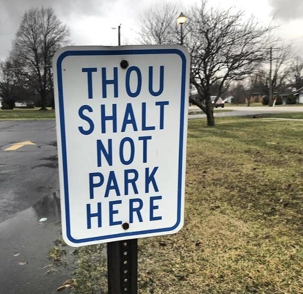 Seen at a local church