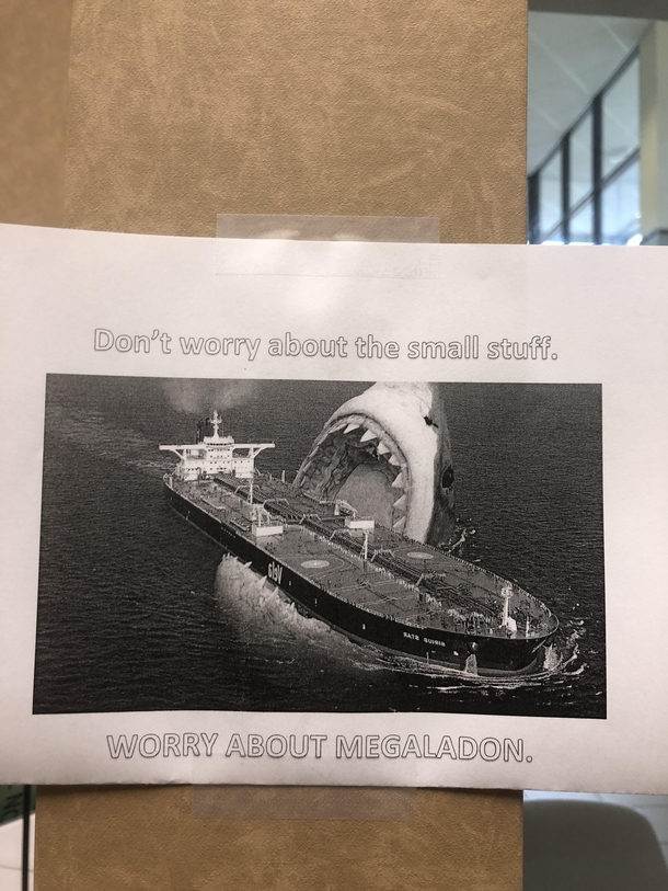 Seen at a receptionist desk